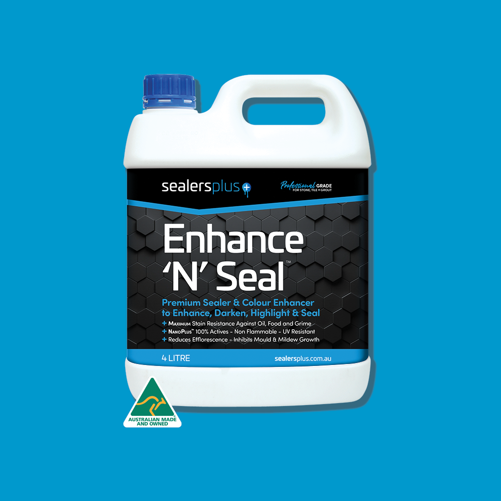 Enhance'N'Seal pack shot – to seal and enhance the colour of stone, terrazzo, encaustics etc