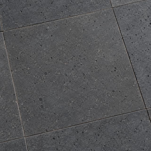 Honed basalt close up