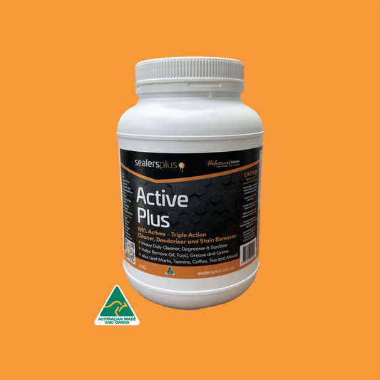 ACTIVE PLUS – Leaf, Mould, Tannin and Heavy Duty Cleaner for Hard Surfaces