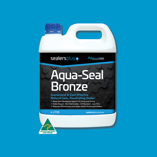 AQUA-SEAL BRONZE - Economical Stone, Tile & Grout Sealer