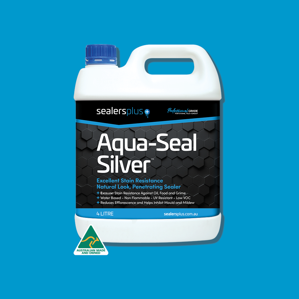 AQUA-SEAL SILVER – Natural Look Stone, Tile and Grout Sealer