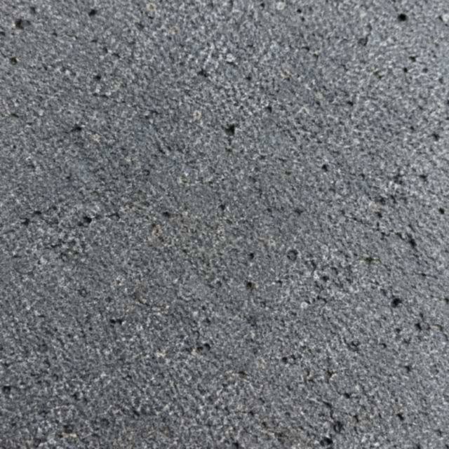 Flamed bluestone close up